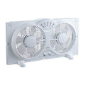 9 Inch 3 Speed Digital Twin Window Fan C189