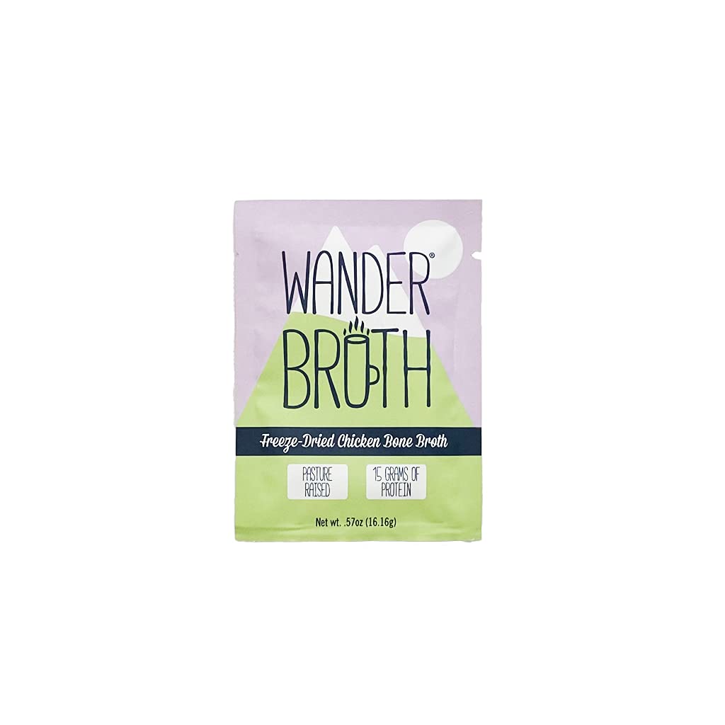 Freeze-Dried Organic Chicken Bone Broth, 10 Pack V634
