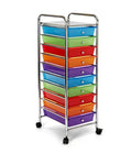 10 Drawer Rolling Storage Cart K6545