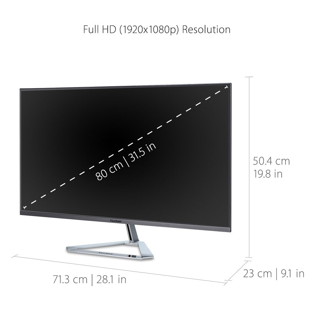 32 Inch 1080p Widescreen IPS Monitor O204