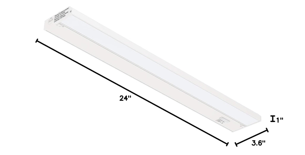 24-Inch Linkable 3CCT LED Under Cabinet Light C4560