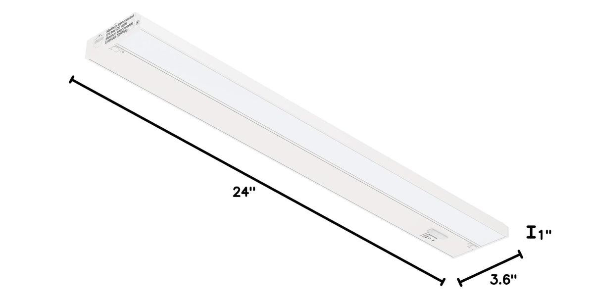 24-Inch Linkable 3CCT LED Under Cabinet Light C4560