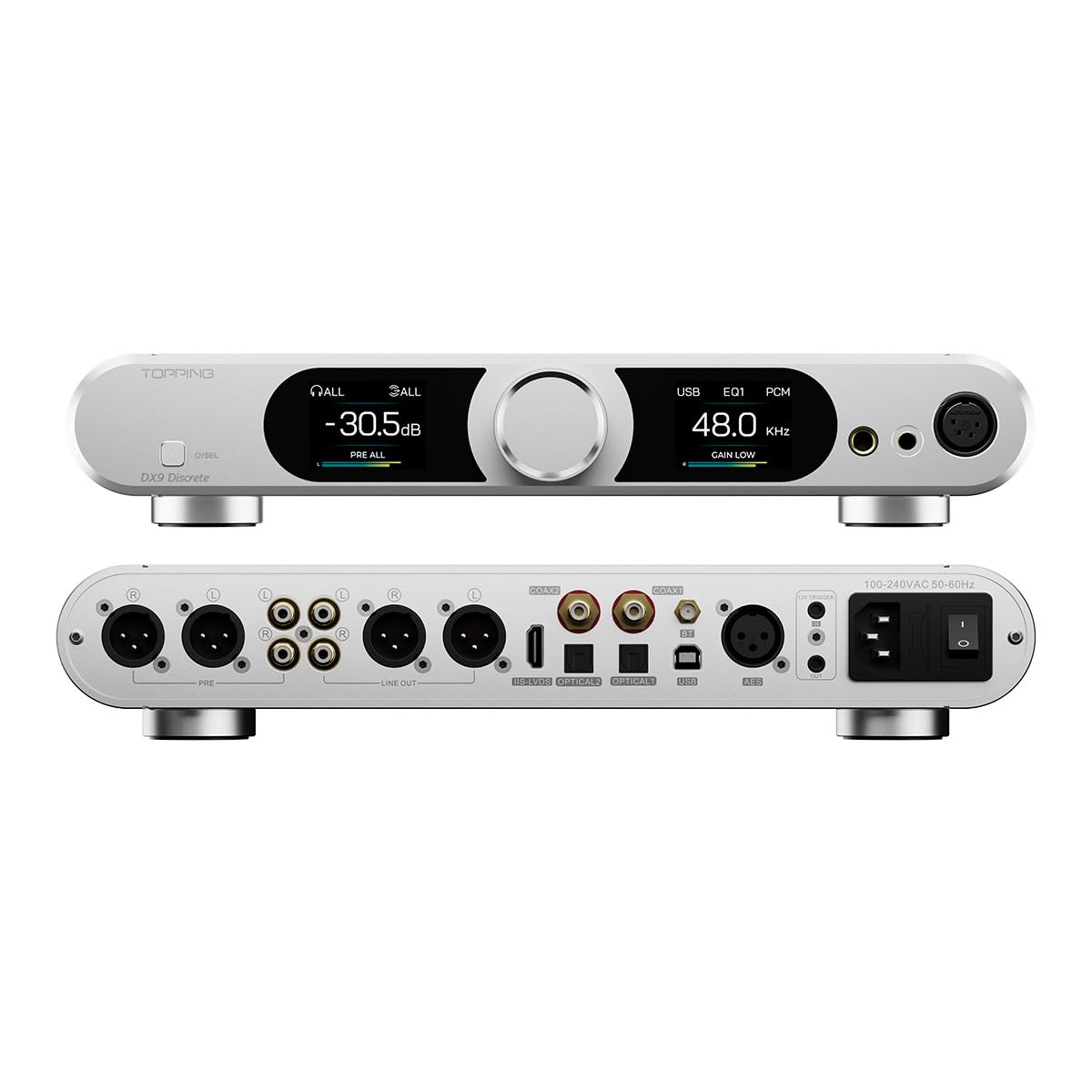 Fully Balanced 1-Bit DAC & Headphone Amplifier K688