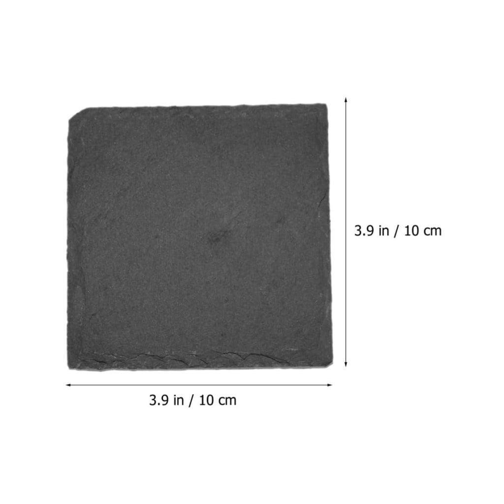 12pcs Natural Stone Cup Coasters P8827