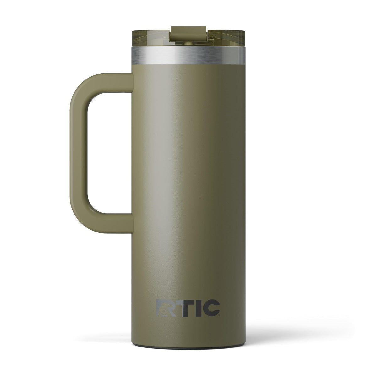 20oz Ceramic Lined Travel Mug with Lid and Handle V2196