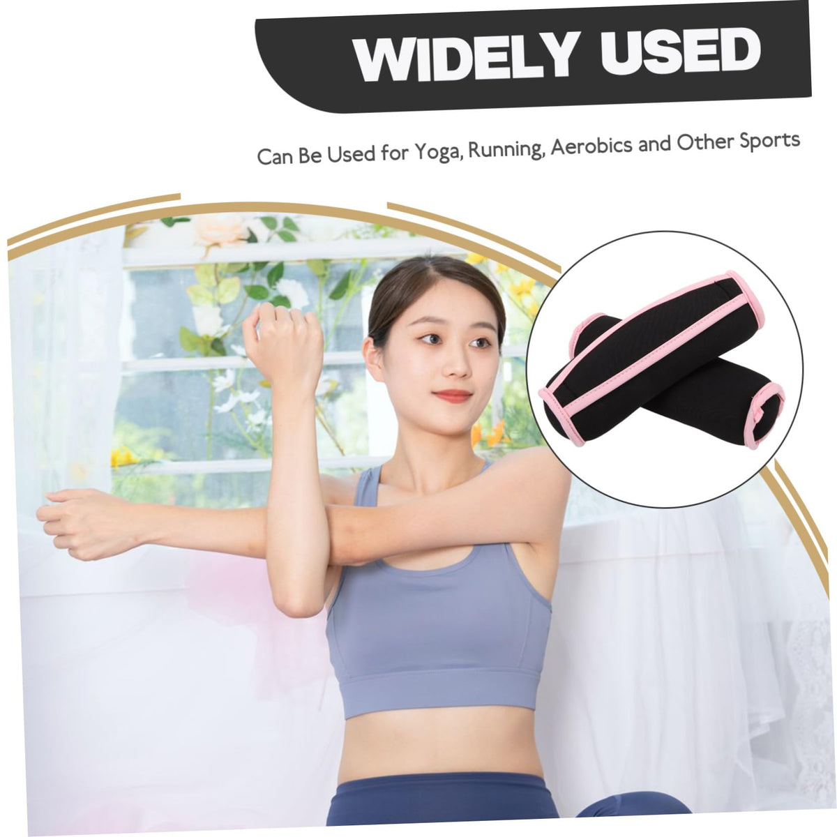 1lb Neoprene Hand Weights R4001