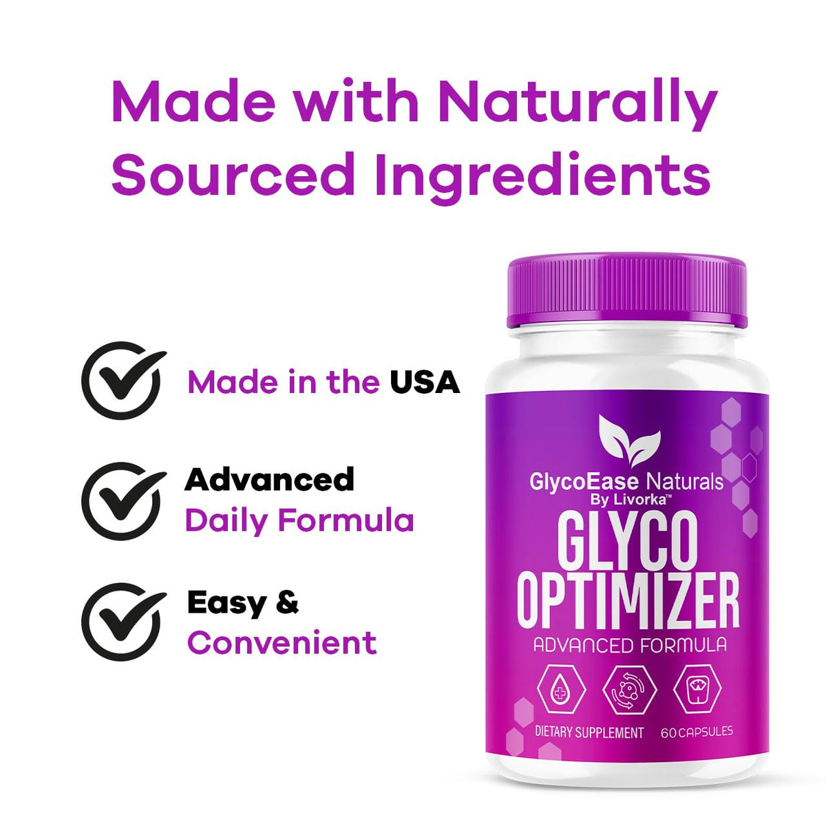 Natural Supplement 60 Capsules E382957