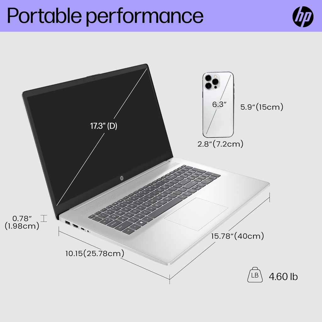 17.3" Touchscreen Laptop, 32GB RAM, 1TB SSD, Silver W8011