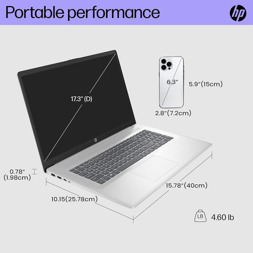 17.3" Touchscreen Laptop, 32GB RAM, 1TB SSD, Silver W8011