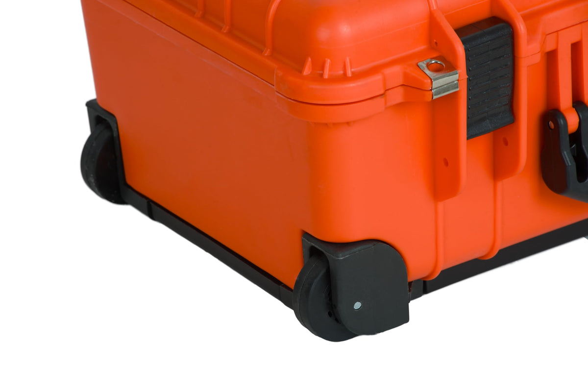 Orange Rolling Waterproof Hard Camera Case S81218