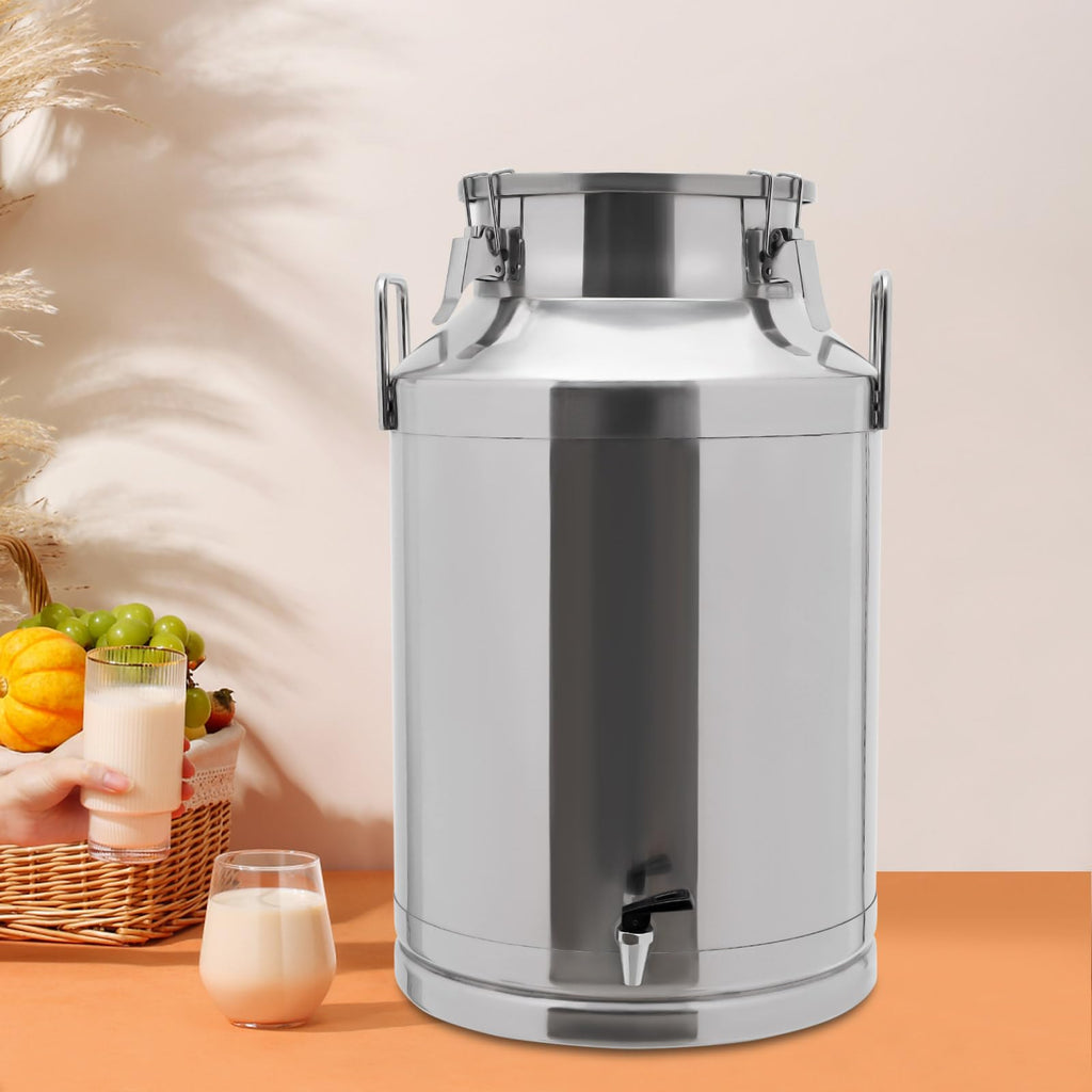 60L Stainless Steel Milk Can with Faucet A2460