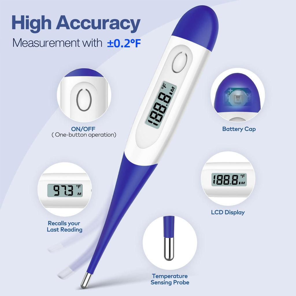 Digital Thermometer Dark Blue J7824