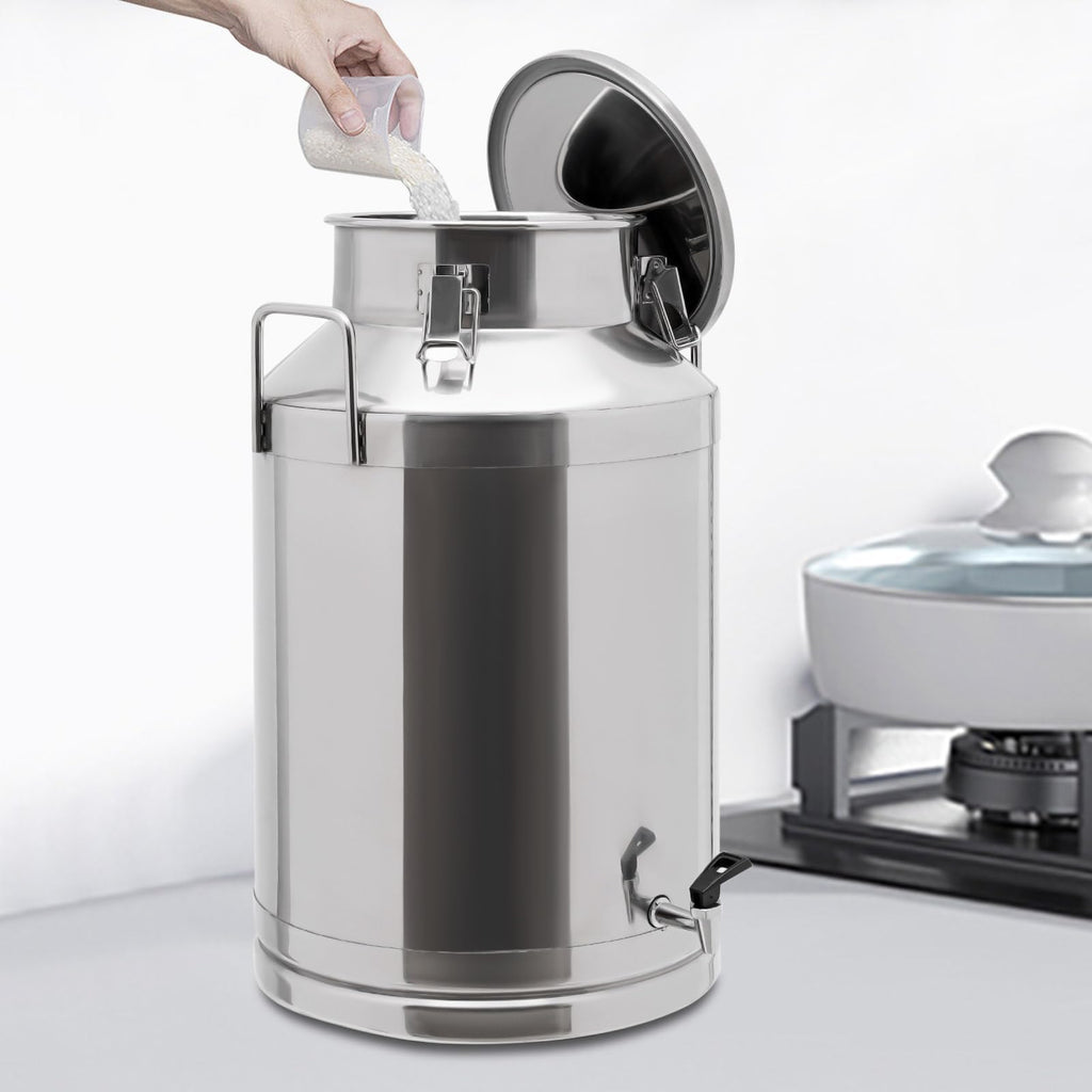 60L Stainless Steel Milk Can with Faucet A2460