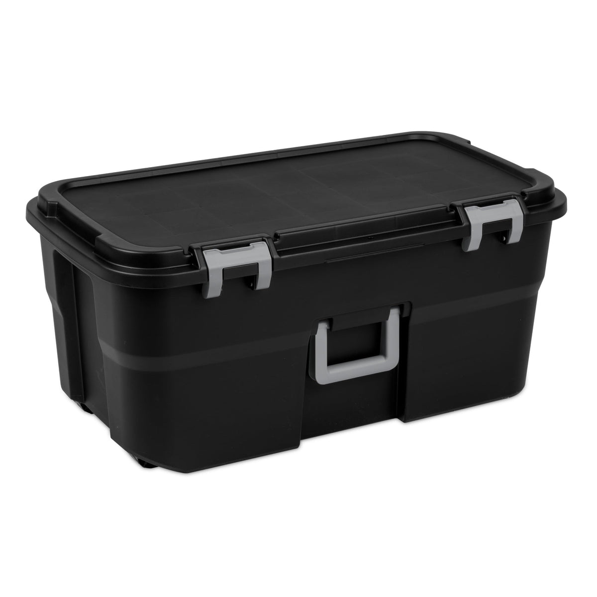 22 Gallon Black Wheeled Storage Trunk D85177