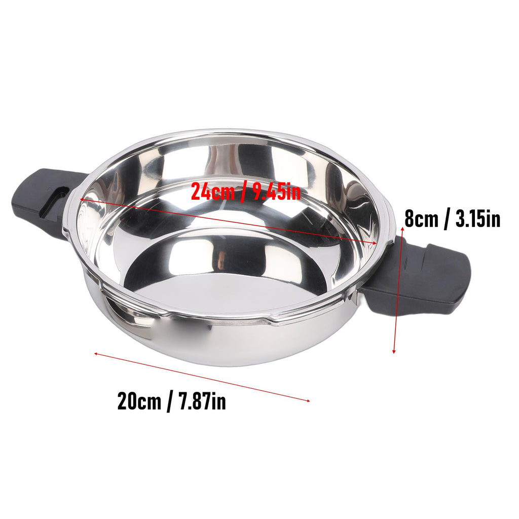 3L Stainless Steel Mini Pressure Cooker X6756
