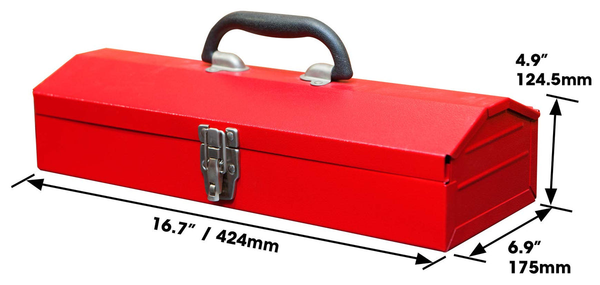 Metal Portable Steel Tool Box Organizer I828258