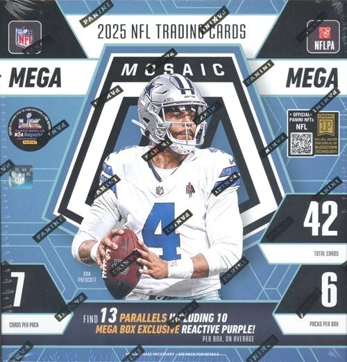 Factory Sealed 42 Card Mega Box X554