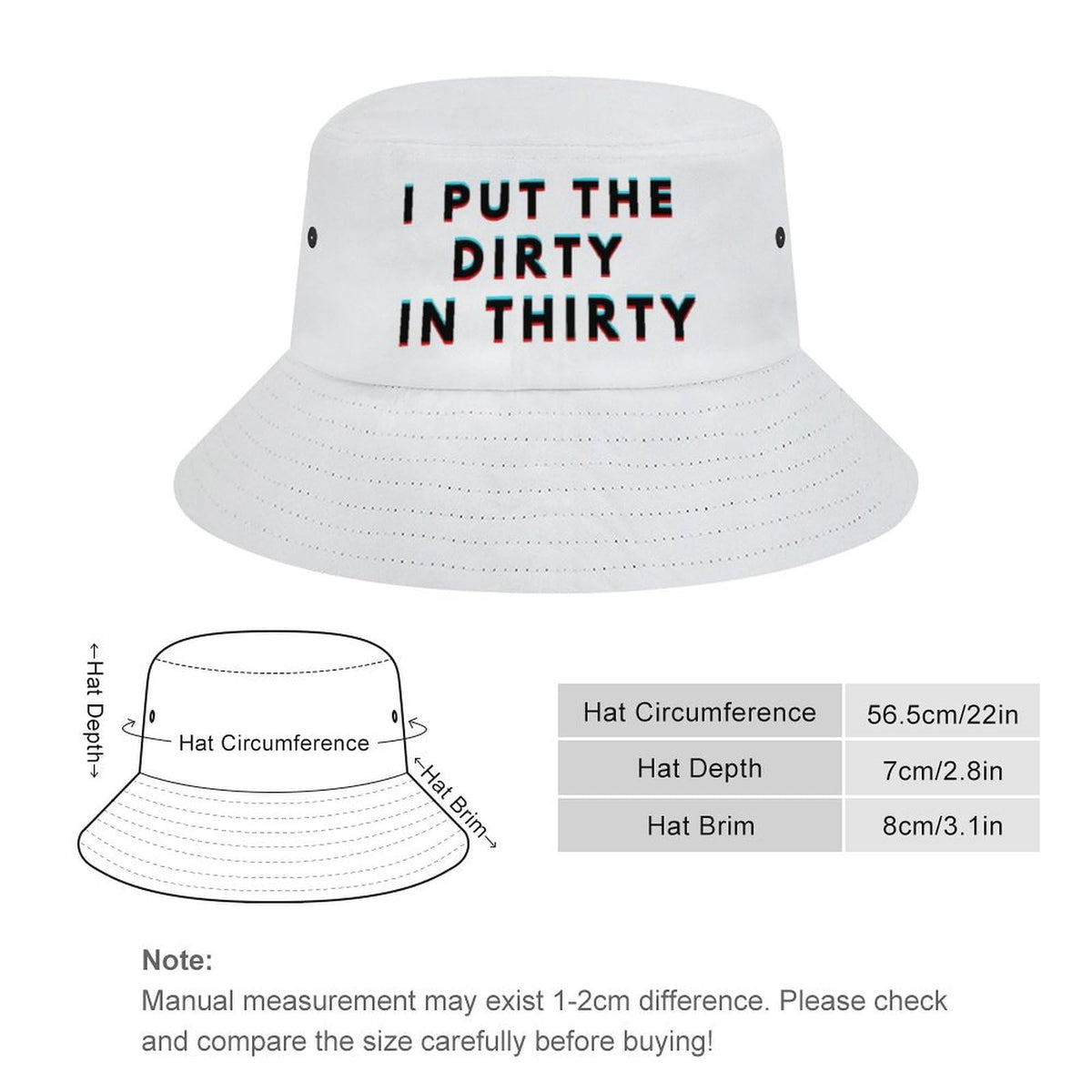 30th Birthday Bucket Hat L186