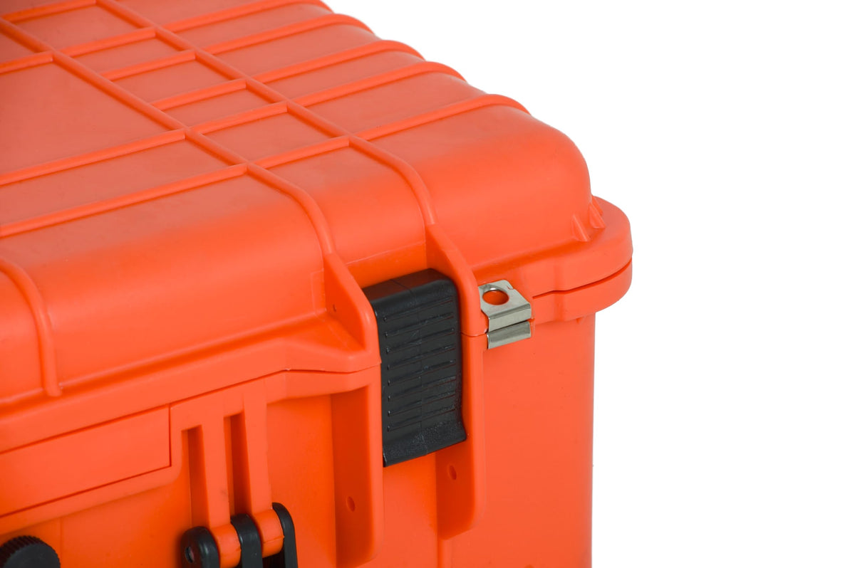 Orange Rolling Waterproof Hard Camera Case S81218