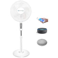 16” WIFI Enabled Oscillating Pedestal Fan Y327