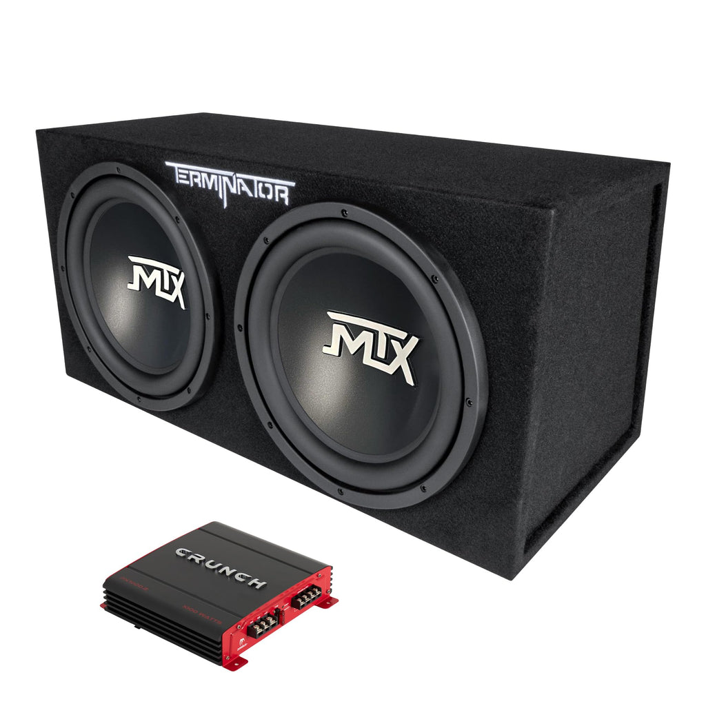 1000 Watt 2 Channel Amplifier with 12 Inch Subwoofer Enclosure P566