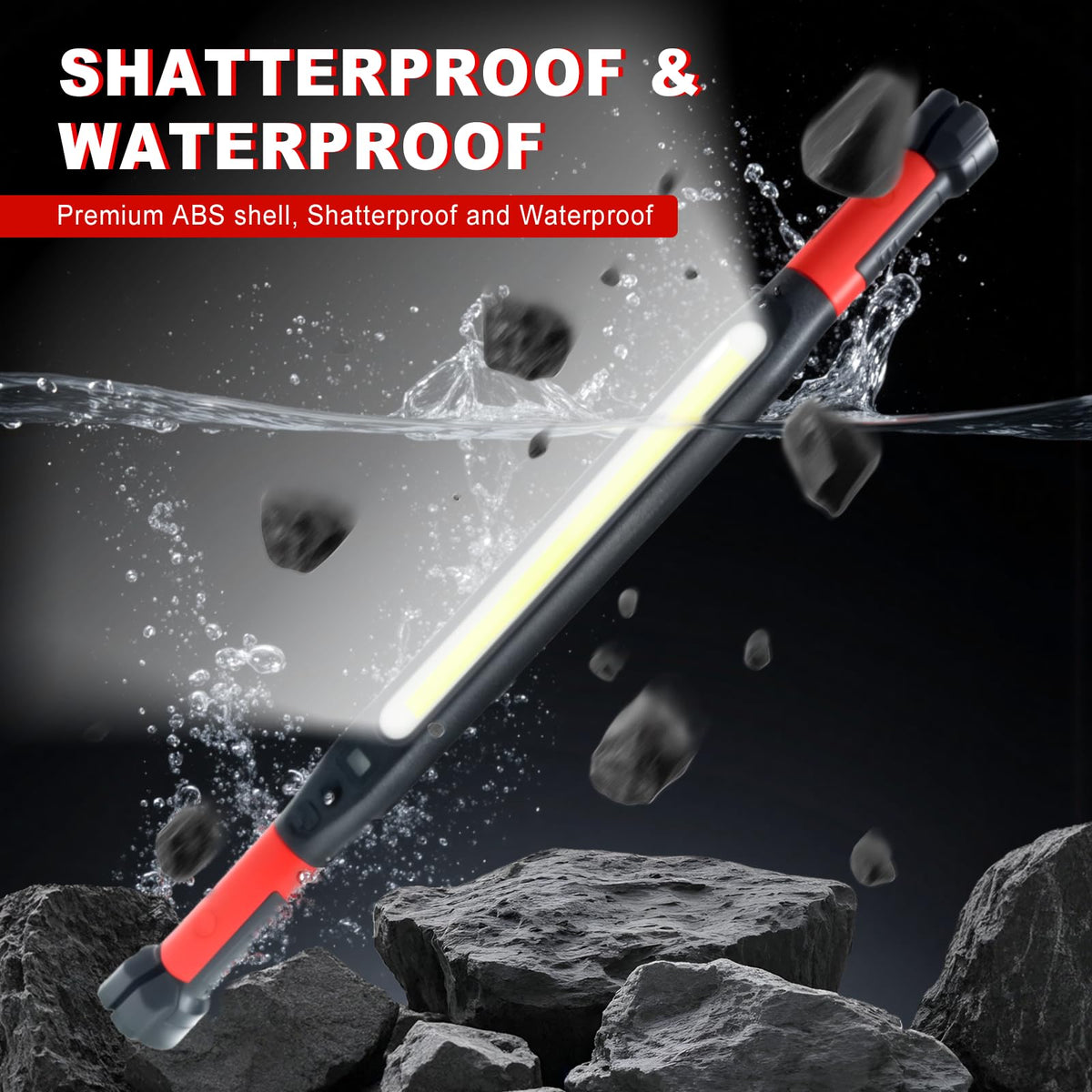 3000 Lumens Rechargeable Magnetic LED Work Light P144130