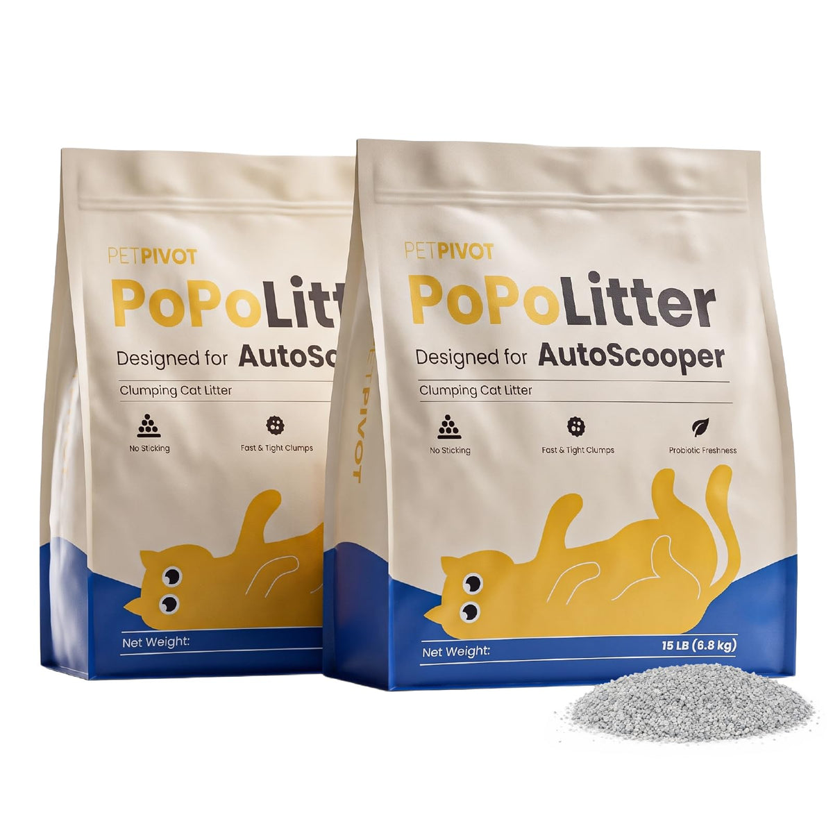 Cat Litter 15 lb (2-Pack) H772