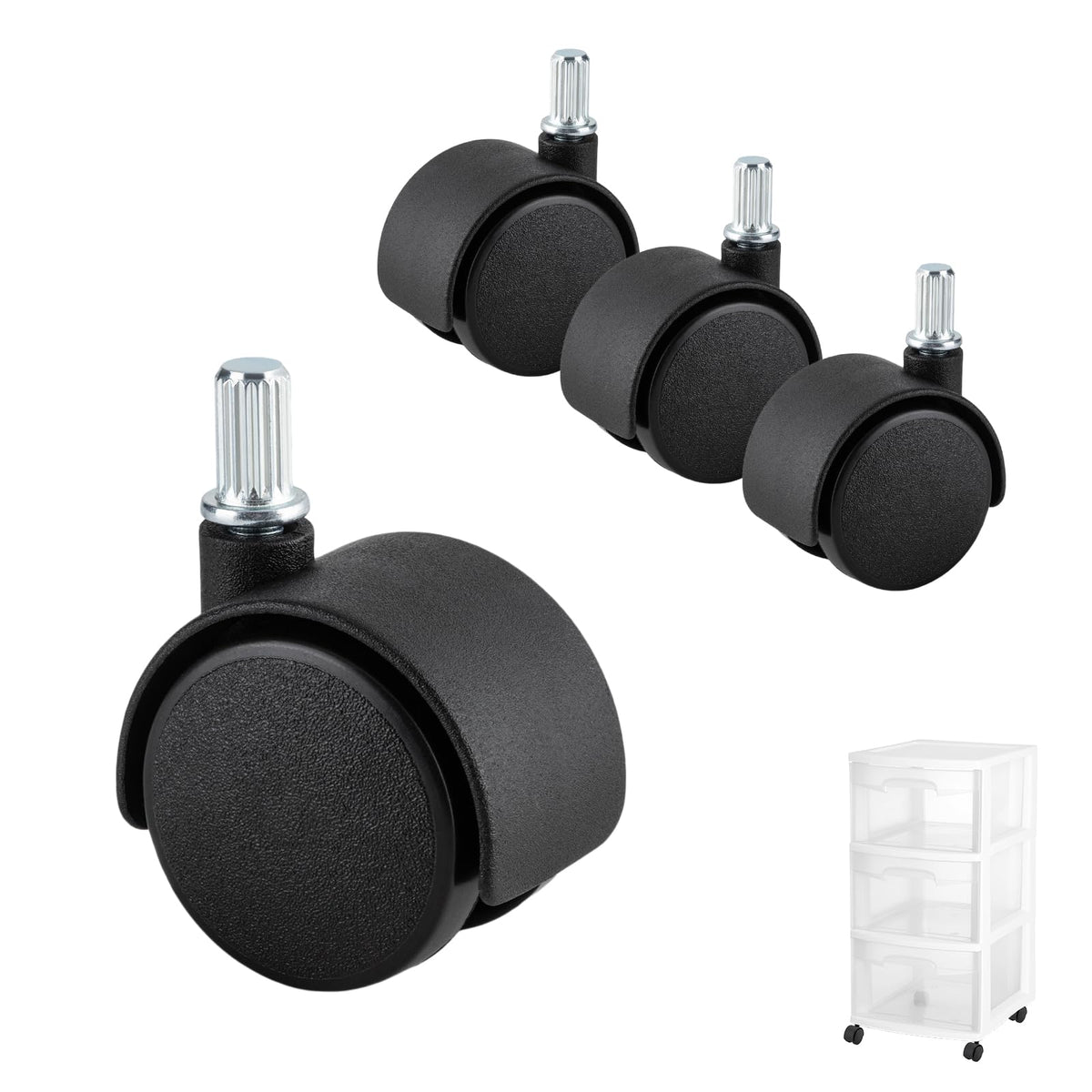 Swivel Caster Wheels 4-Pack B14238