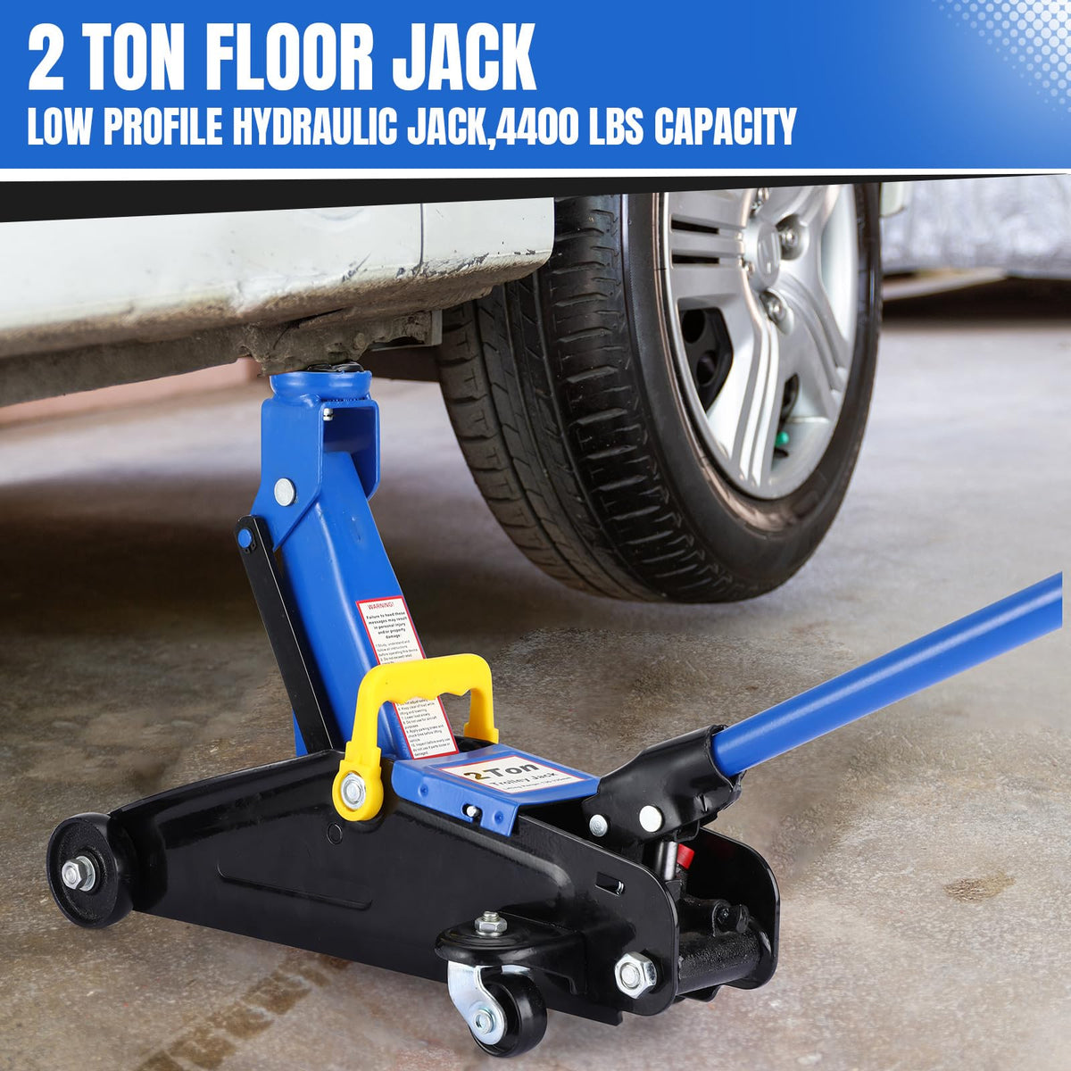 2 Ton Low Profile Hydraulic Floor Jack C568