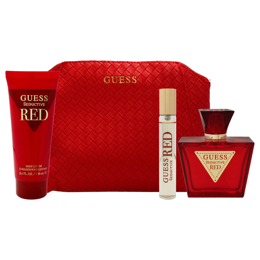 2.5 oz EDT Spray 3.4 oz Body Lotion 0.5 oz Travel Spray 4 Pc Gift Set Q40504