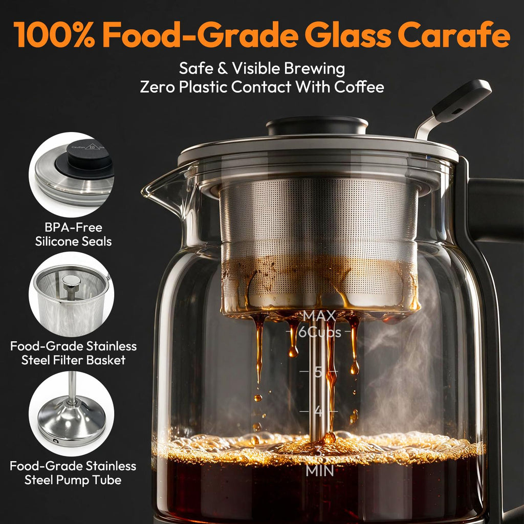 Electric Percolator Coffee Pot U4833