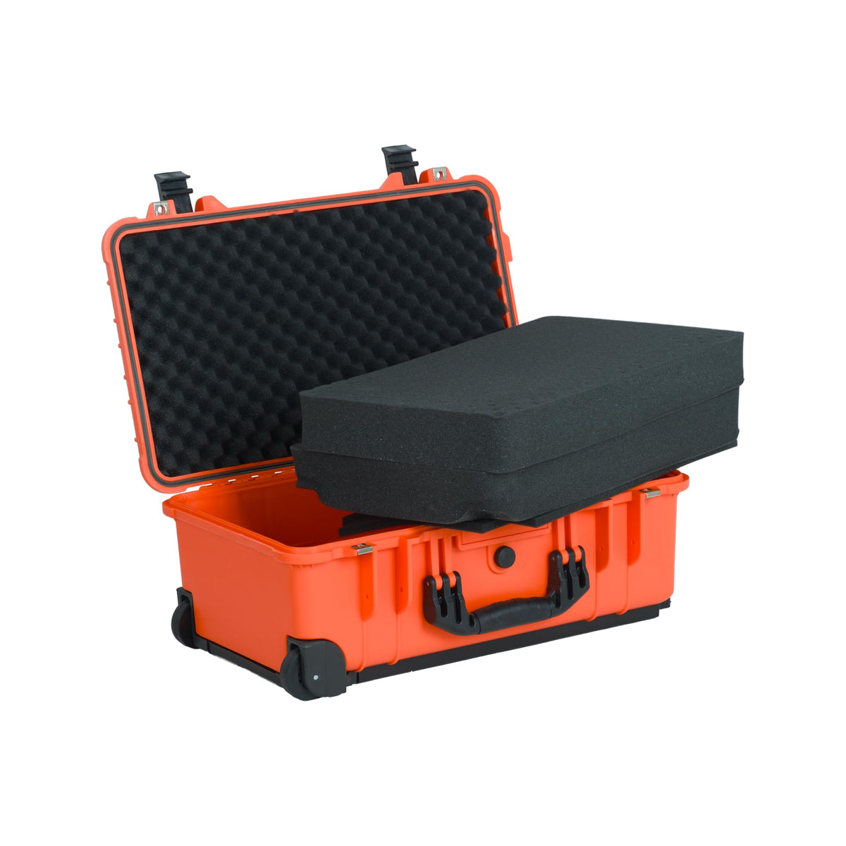 Orange Rolling Waterproof Hard Camera Case S81218