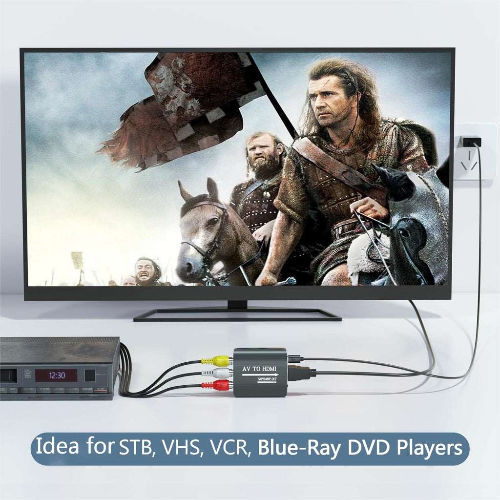 AV to HDMI Converter with HDMI Cable H557