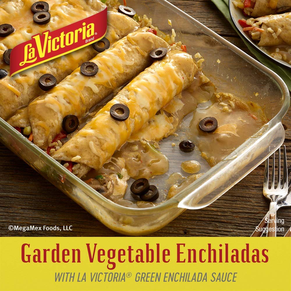 Green Chile Enchilada Sauce Mild 28 Ounce Pack of 12 L70828