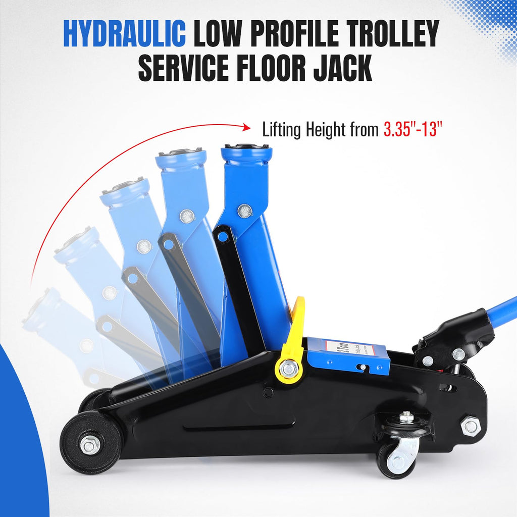 2 Ton Low Profile Hydraulic Floor Jack C568