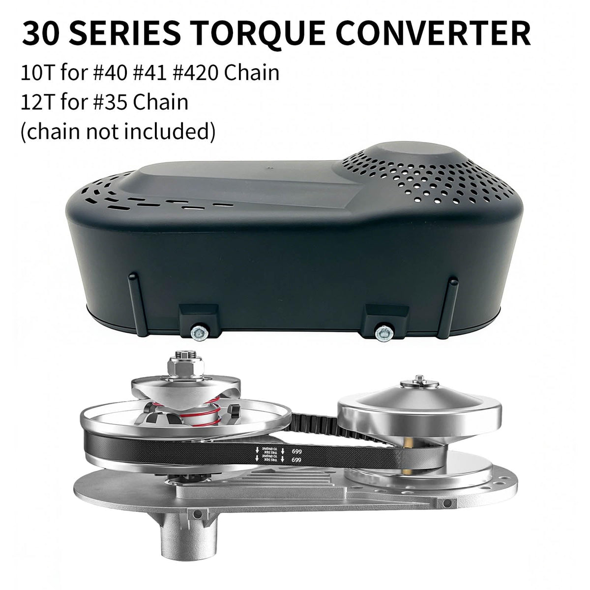 30 Series Torque Converter 3/4 Bore R115