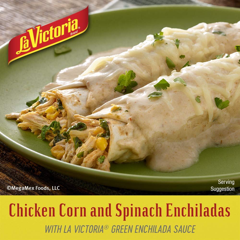 Green Chile Enchilada Sauce Mild 28 Ounce Pack of 12 L70828