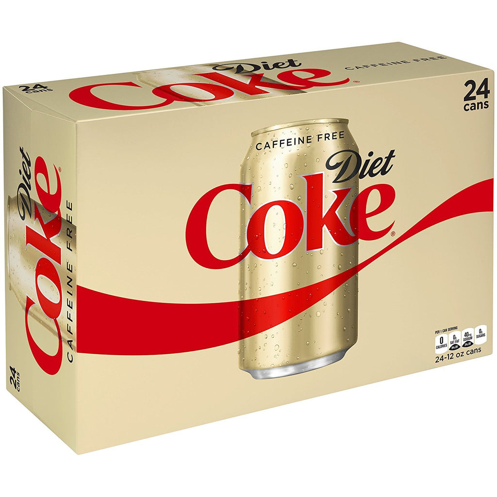 Caffeine Free Diet Coke 12 fl oz 24 Pack R848