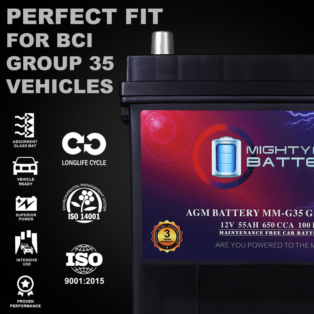 12V 55Ah AGM Replacement Battery C207164