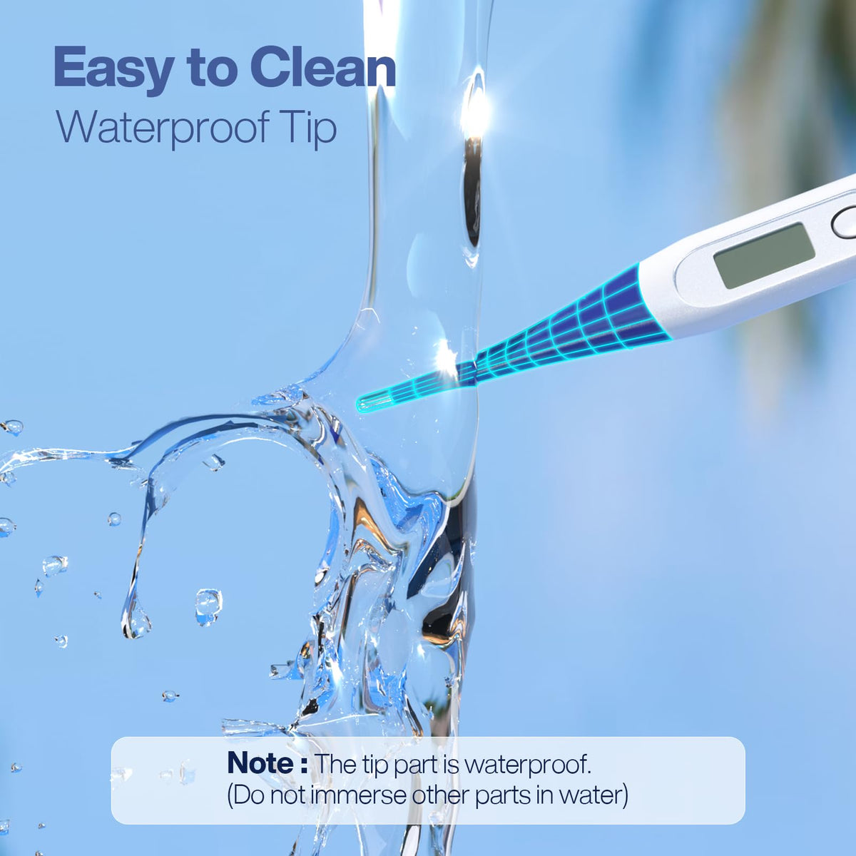 Digital Thermometer Dark Blue J7824