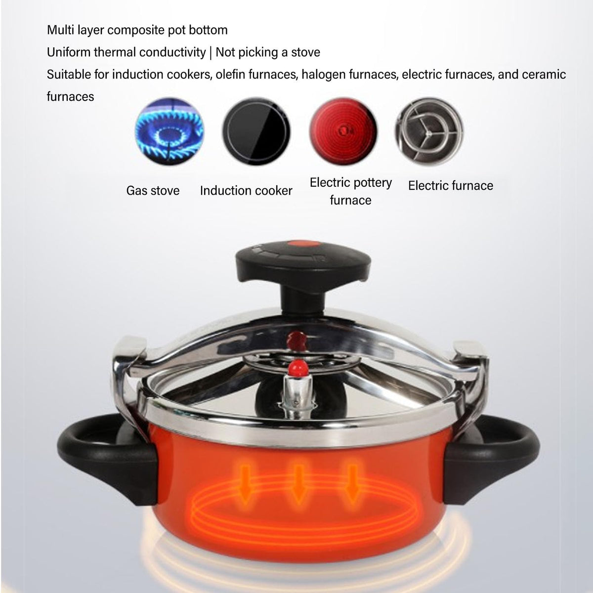 Stainless Steel Pressure Cooker Canner L44652
