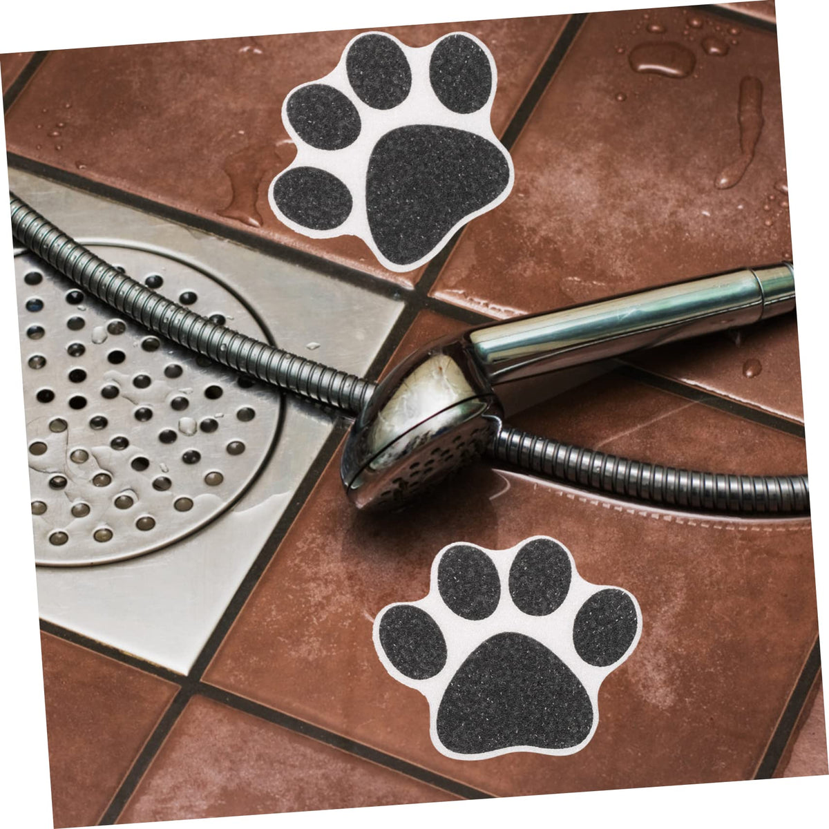 Black Non Slip Bathtub Stickers R57841