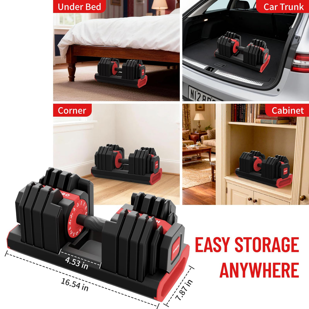 15 in 1 Adjustable Dumbbell Weight E28685