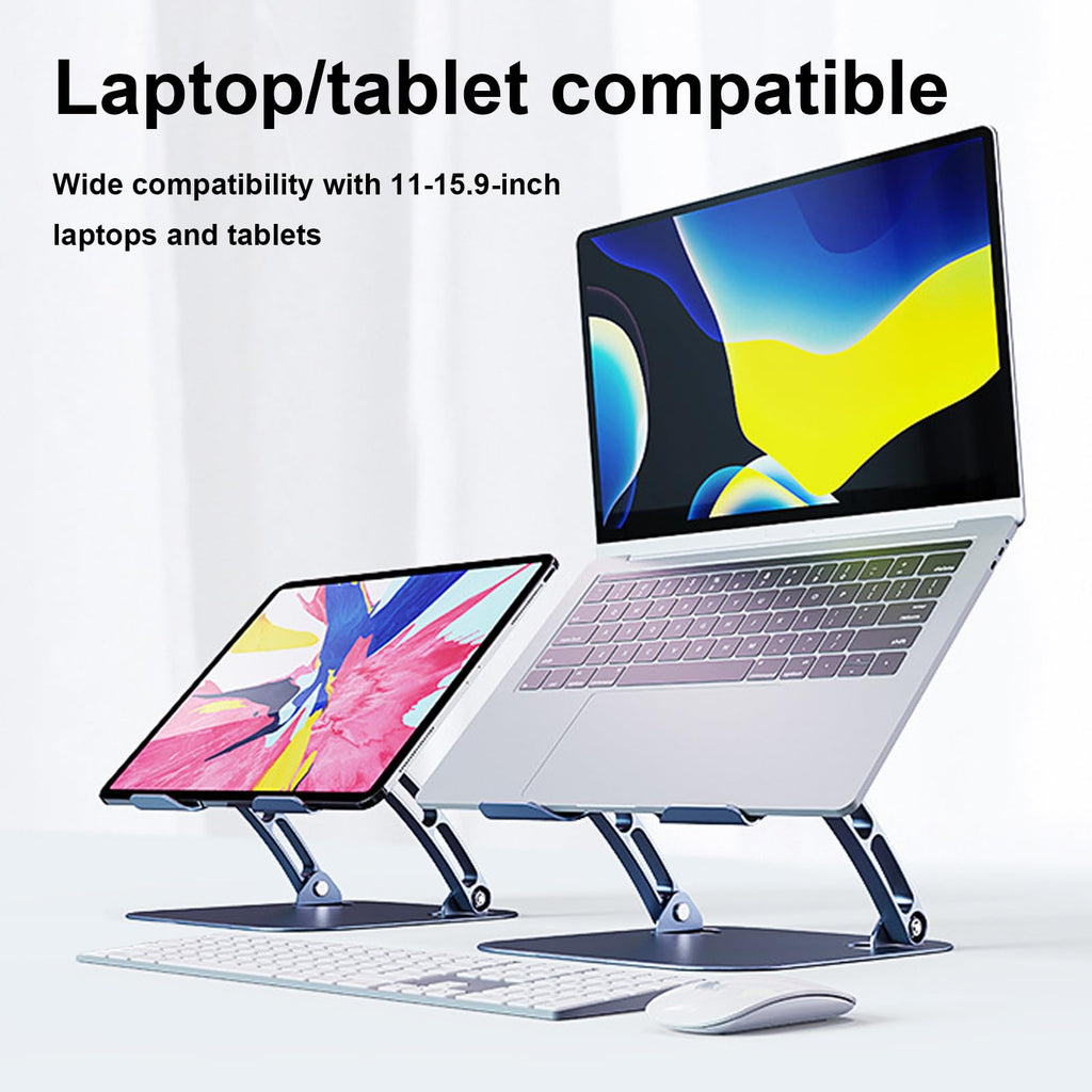 Laptop Cooling Pad Stand Blue & Gray Y645