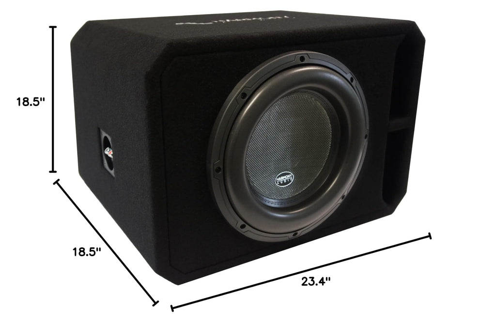 12" Dual 2 Ohm 1500 Watt Ported Subwoofer Y859027
