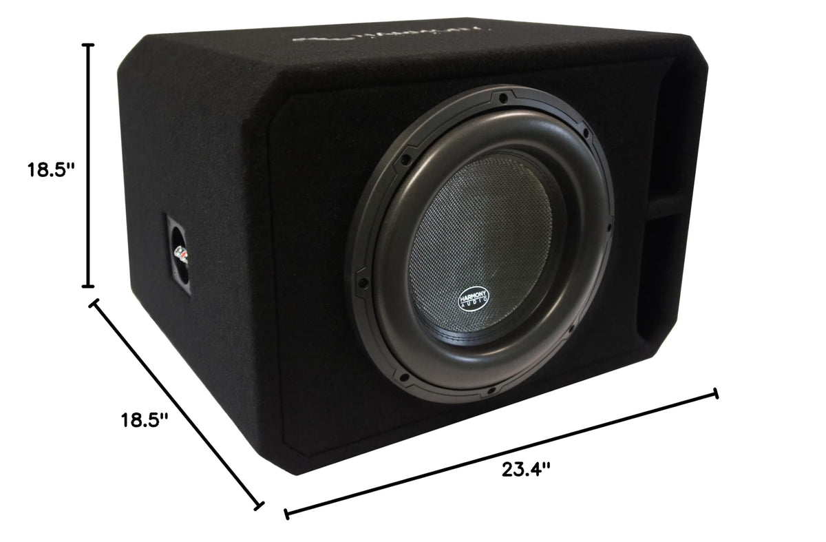 12" Dual 2 Ohm 1500 Watt Ported Subwoofer Y859027