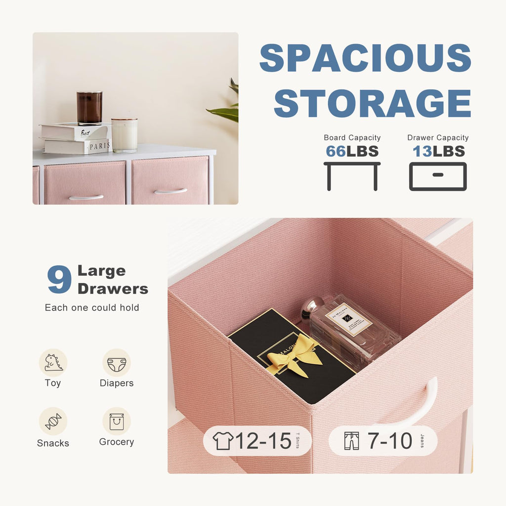 9 Drawer Dresser G938