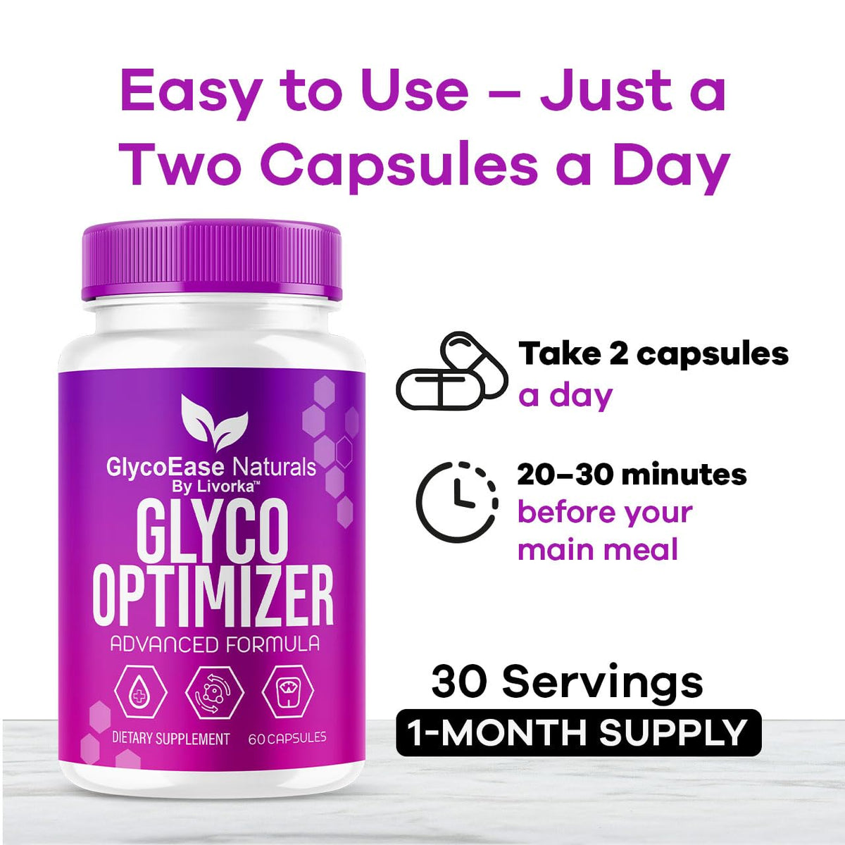 Natural Supplement 60 Capsules E382957
