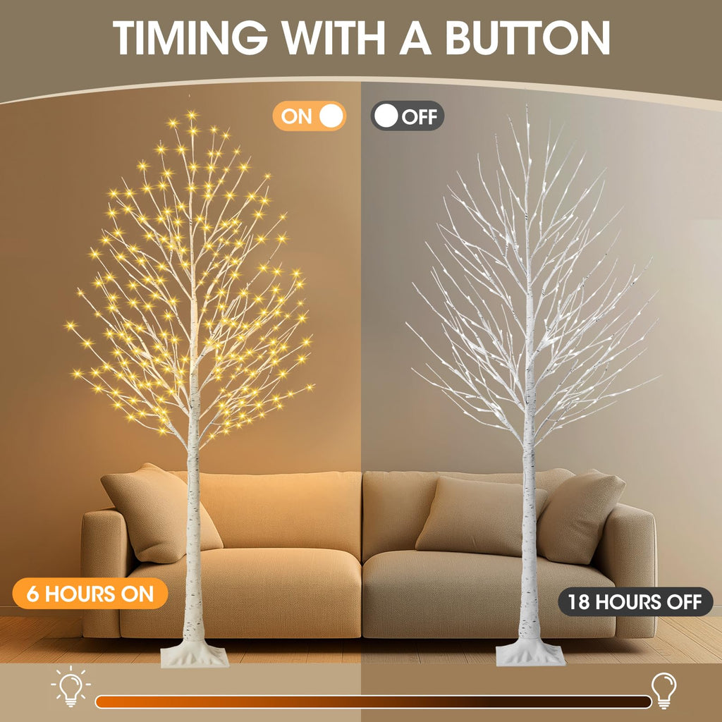 6FT Lighted Tree with 144 LED R71947