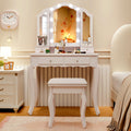 Vanity Desk with Lighted Mirror D995